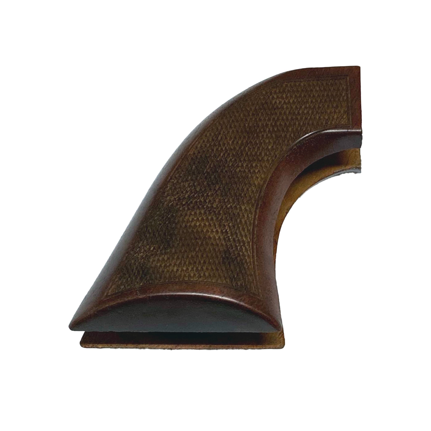 A889LC-ESPLOSO-33 1851-1861 Navy Walnut Checkered Grip (Part will require fitting)