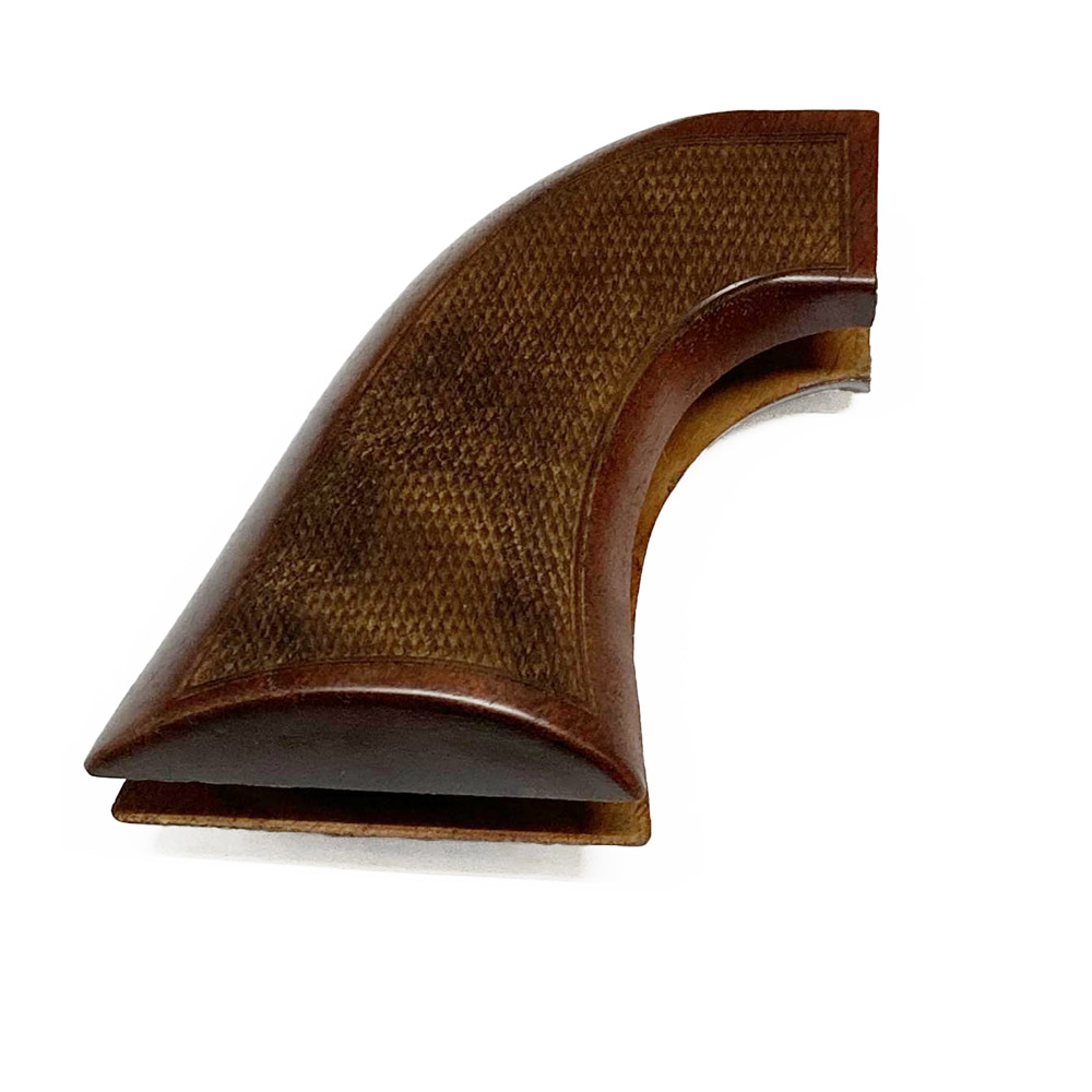 1851-1861 Navy Walnut Checkered Grip (Part will require fitting)