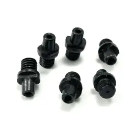 Pietta Steel Revolver Nipples Set Of 6 (6X0.75MM Thread) - Clearance